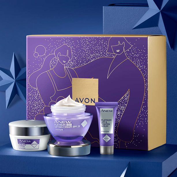Anew Platinum Skincare Gift Set