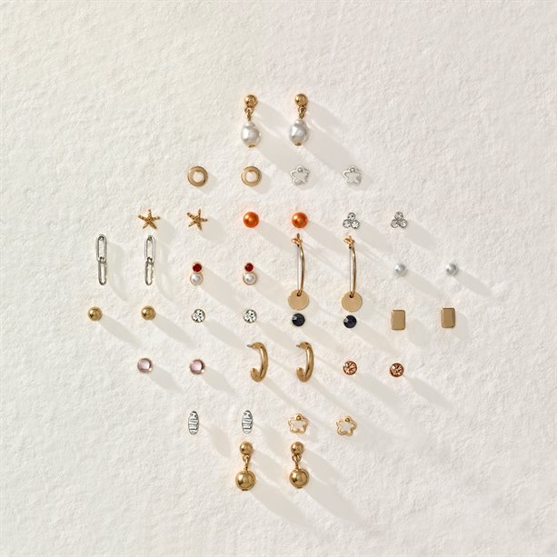 Avon Coraline 20-Piece Earrings Set