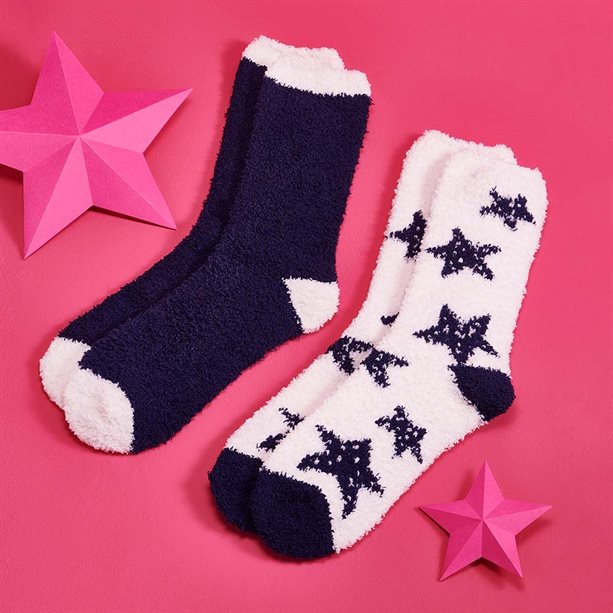 Avon Fluffy Socks Duo