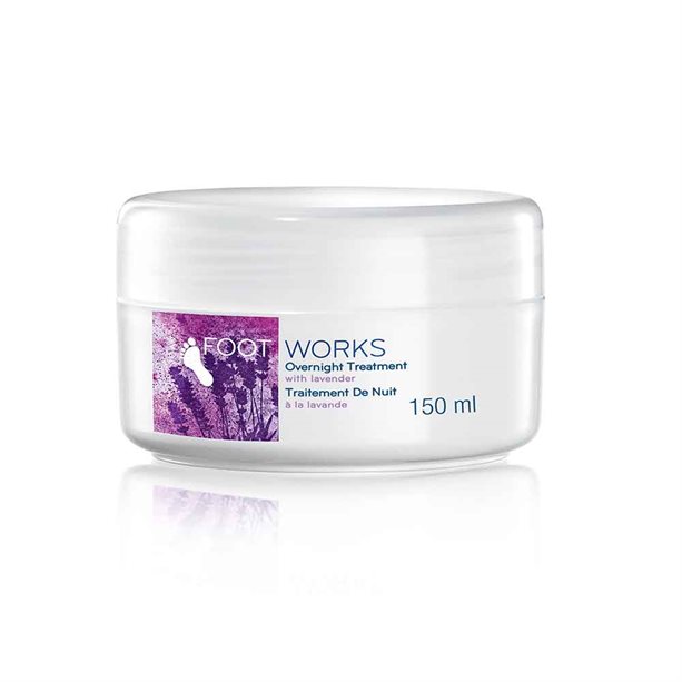 Avon Foot Works Overnight Foot Treatment Cream with Lavender - 150ml