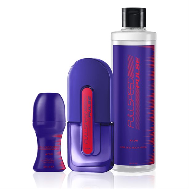 Avon Full Speed Pulse Aftershave Set