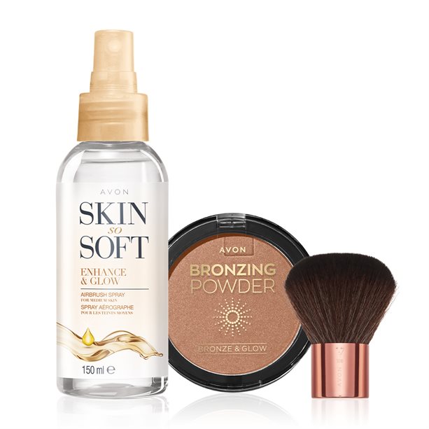 Avon Glow & Go Set - Warm Glow