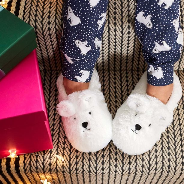 Avon Kids’ Polar Bear Slippers