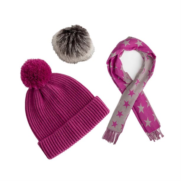 Avon Libra Scarf and Hat Set