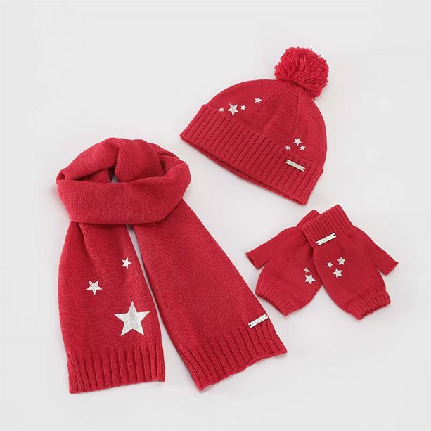 Avon Lipsy Teens’ Hat, Scarf & Mitten Set