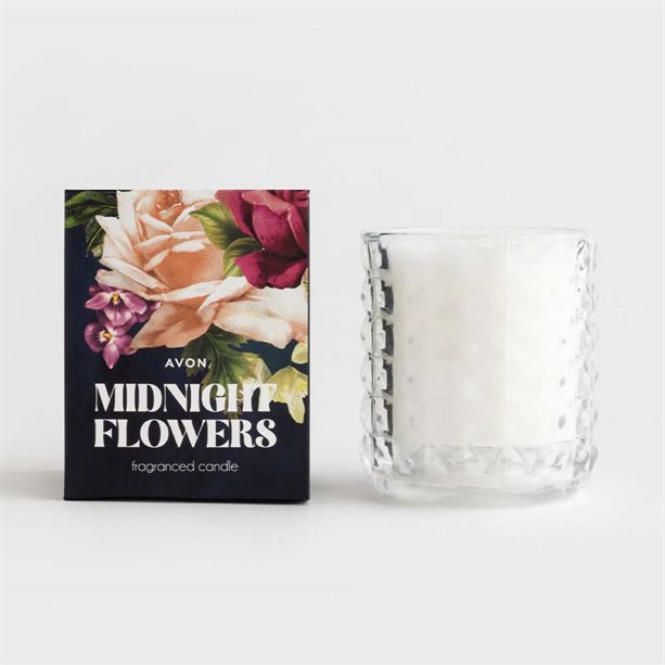 Avon Midnight Flowers Candle