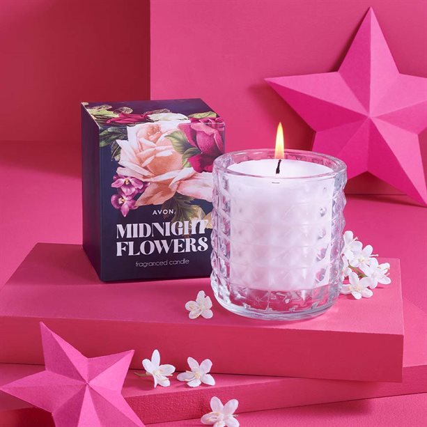 Avon Midnight Flowers Candle