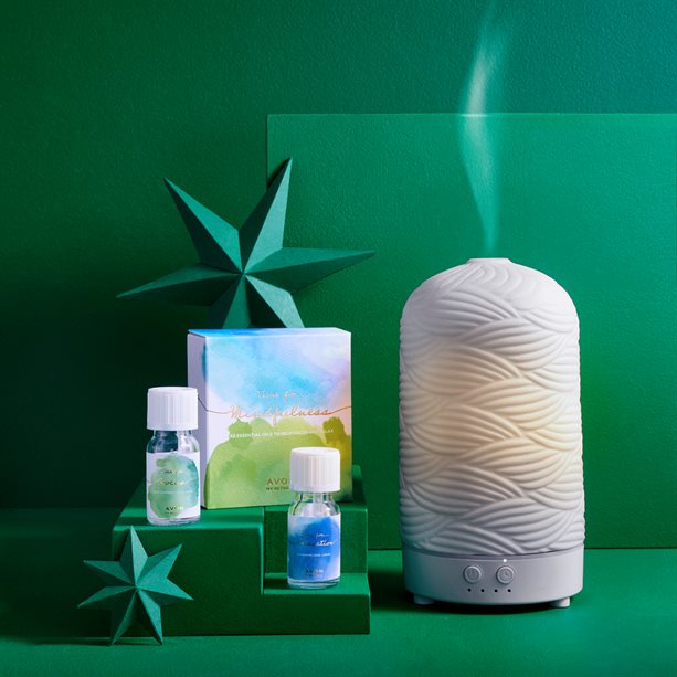 Avon My Retreat Aroma Diffuser Gift Set - Time for Focus and Relaxation