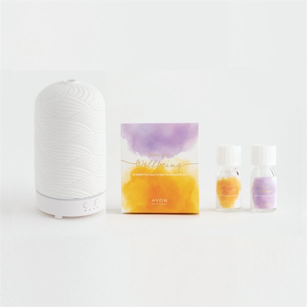 Avon My Retreat Aroma Diffuser Gift Set - Time for Joy and Sleep
