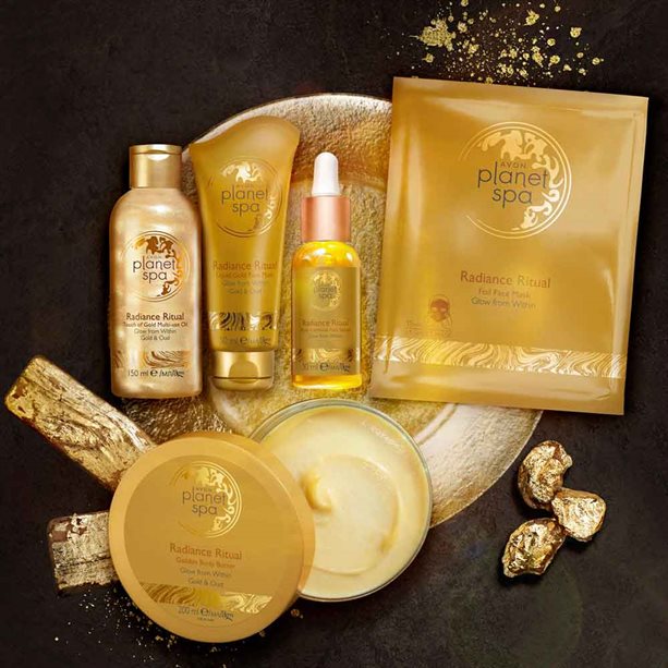 Avon Planet Spa Radiance Ritual Touch Of Gold Body Oil - 150ml