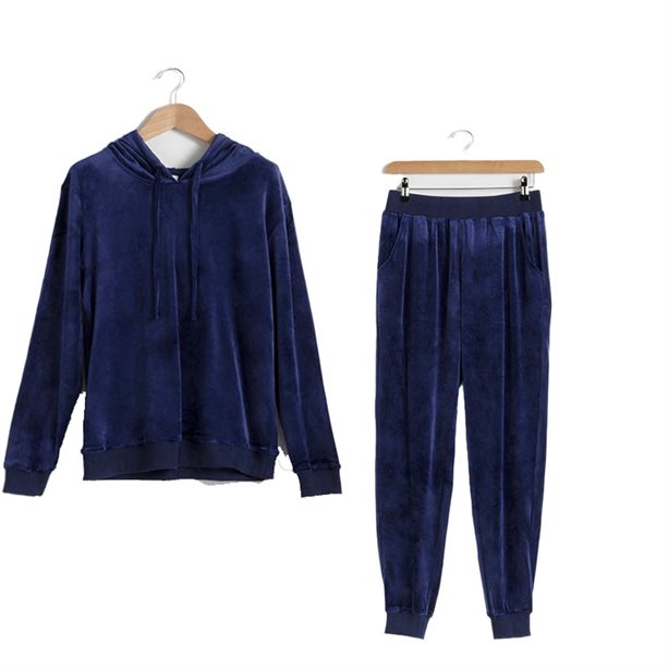Avon Ribbed Velour Lounge Set