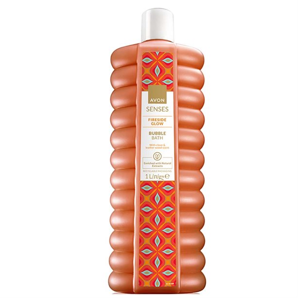 Avon Senses Fireside Glow Bubble Bath - 1 litre
