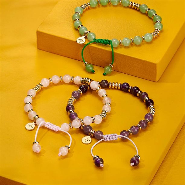 Avon Seren Semi-Precious Charm Bracelet