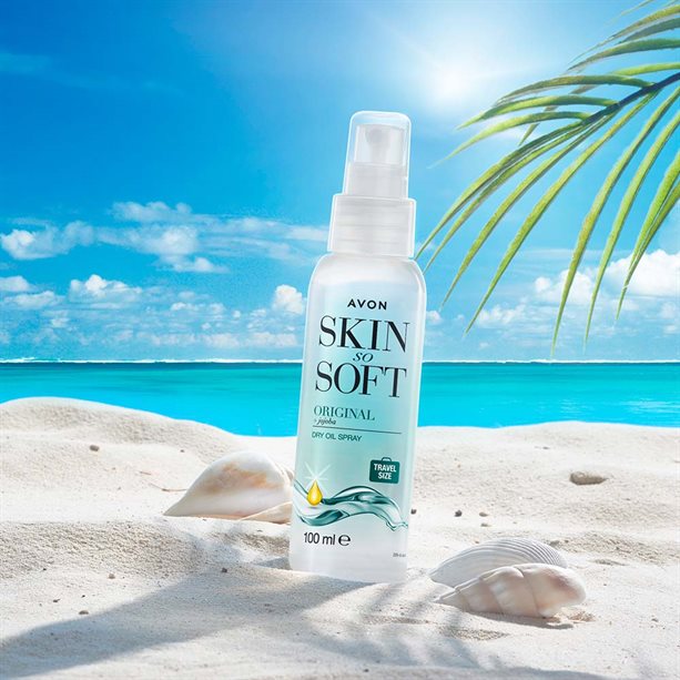 Avon Skin So Soft Original Dry Oil Spray Travel Size Pack