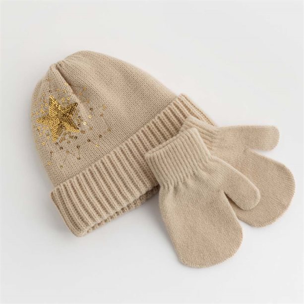 Avon Sky Kids’ Hat And Mittens Set