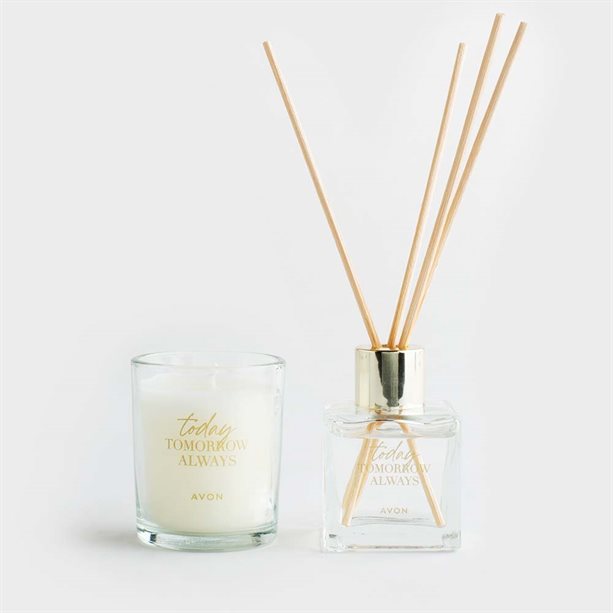 Avon Today Reed Diffuser & Votive Gift Set