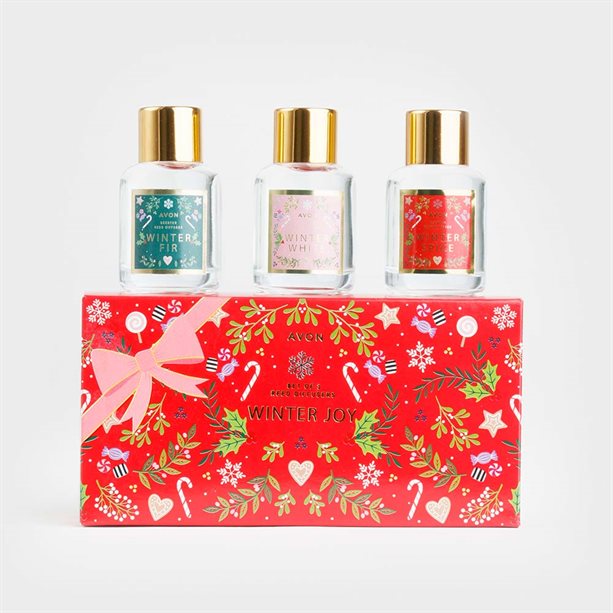 Avon Winter Joy Reed Diffuser Gift Set