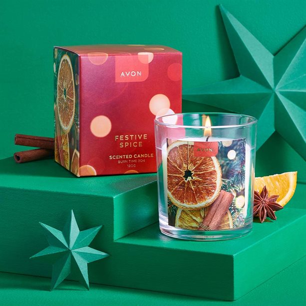 Avon Winter Spice Candle