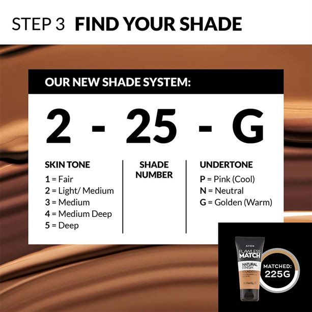 Avon Flawless Match Natural Finish Foundation