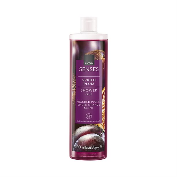 Avon Spiced Plum Shower Gel
