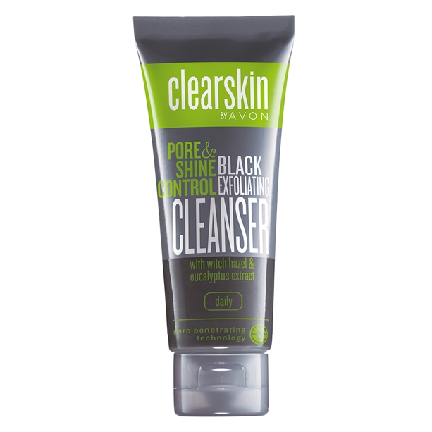 Avon Clearskin Pore & Shine Control Black Exfoliating Cleanser