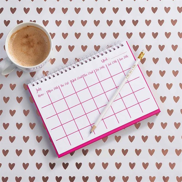 Coffee & Mascara Family Organiser