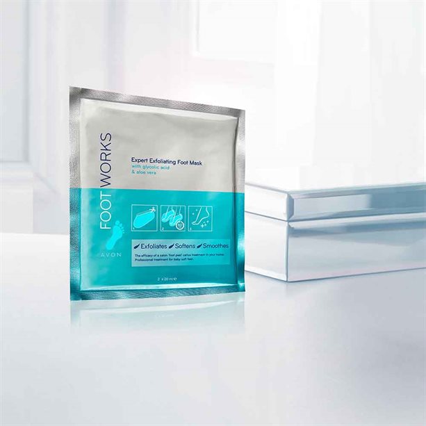 Avon Exfoliating Foot Mask Socks