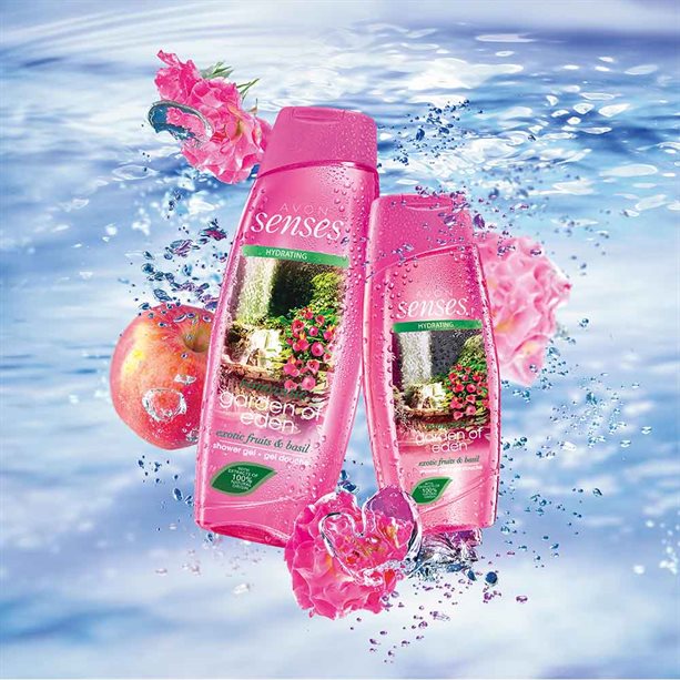 Avon Exotic Fruits & Basil Shower Gel - 250ml