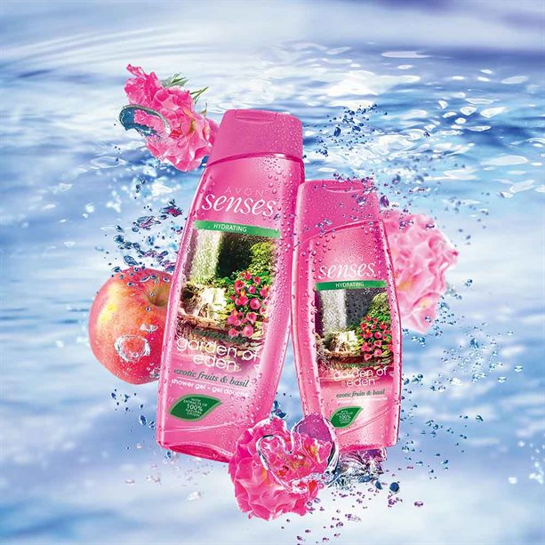 Avon Exotic Fruits & Basil Shower Gel - 500ml