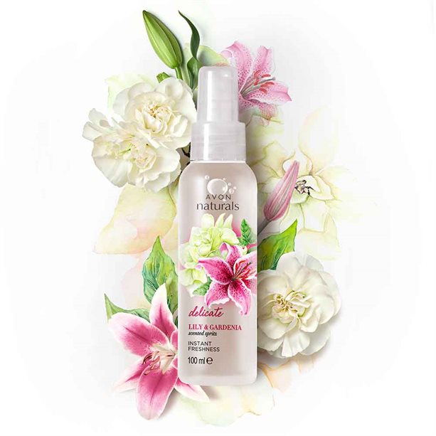 Avon Lily & Gardenia Body Mist - 100ml