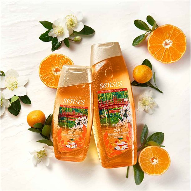 Avon Mandarin & Jasmine Shower Gel - 250ml