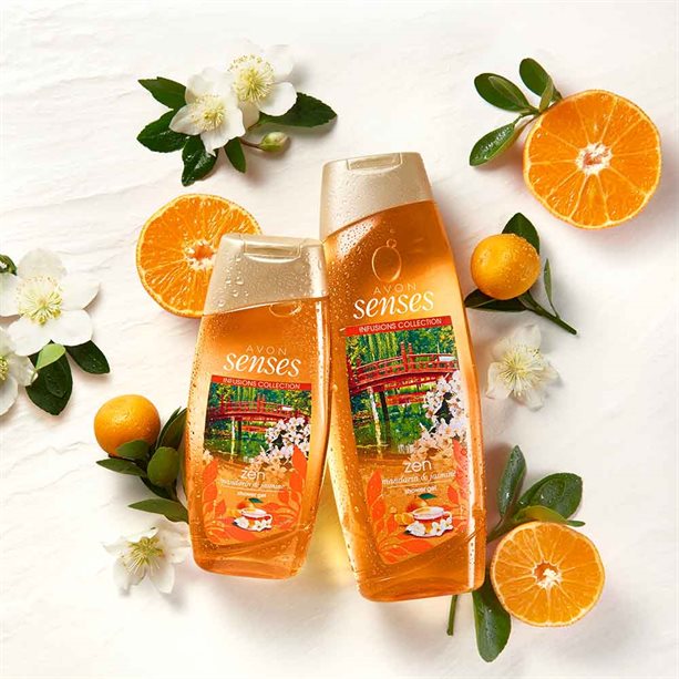 Avon Mandarin & Jasmine Shower Gel - 500ml
