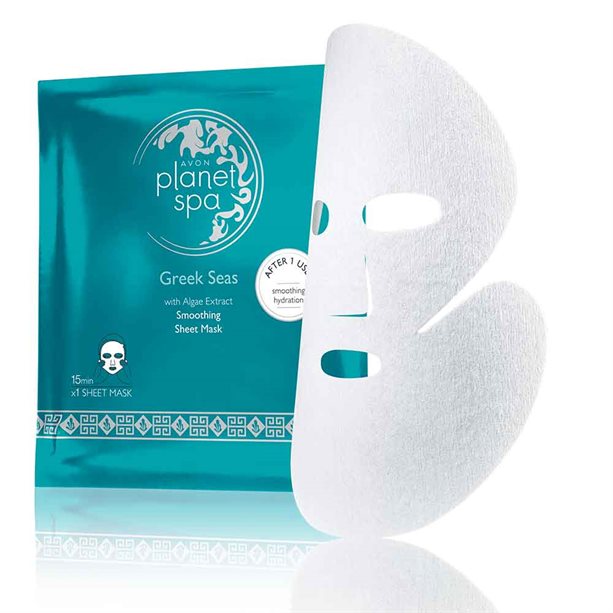 Avon Planet Spa Greek Seas Sheet Mask