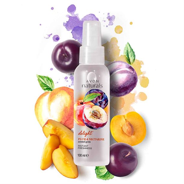 Avon Plum & Nectarine Body Mist - 100ml