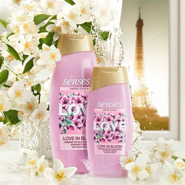 Avon Senses Love In Bloom Shower Crème - 250ml