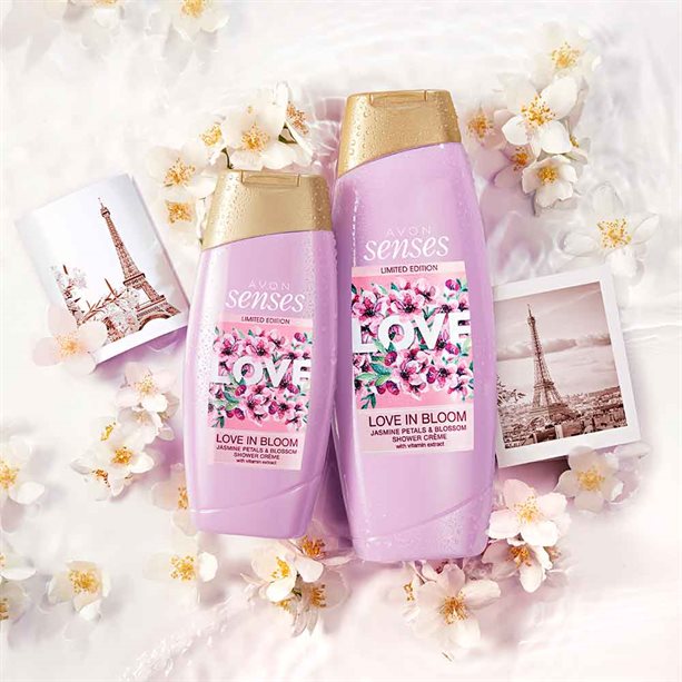 Avon Senses Love In Bloom Shower Crème - 250ml