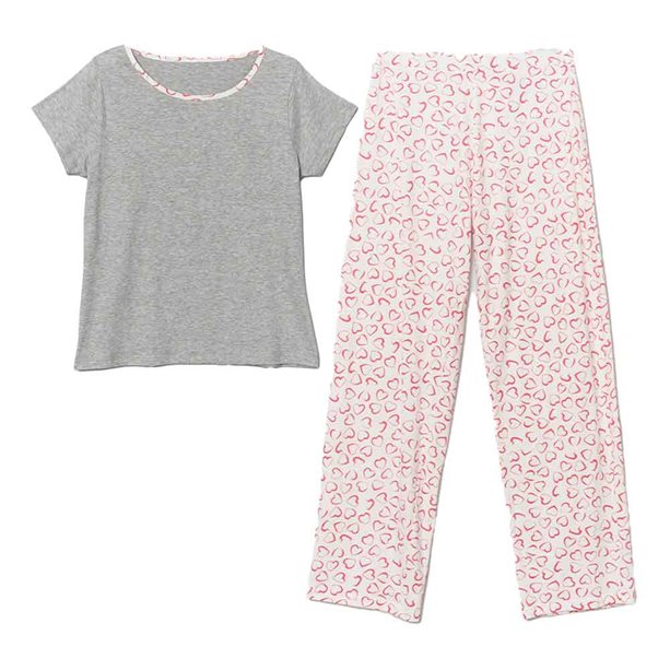 Avon Heart-Print PJs