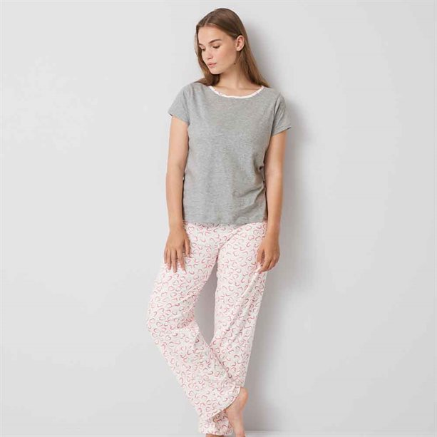Avon Heart-Print PJs