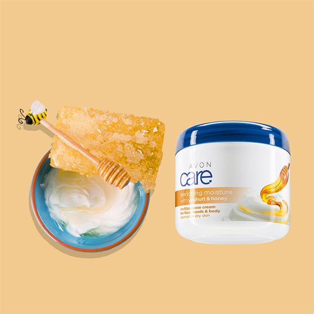 Avon Yoghurt & Honey Multipurpose Cream - 400ml